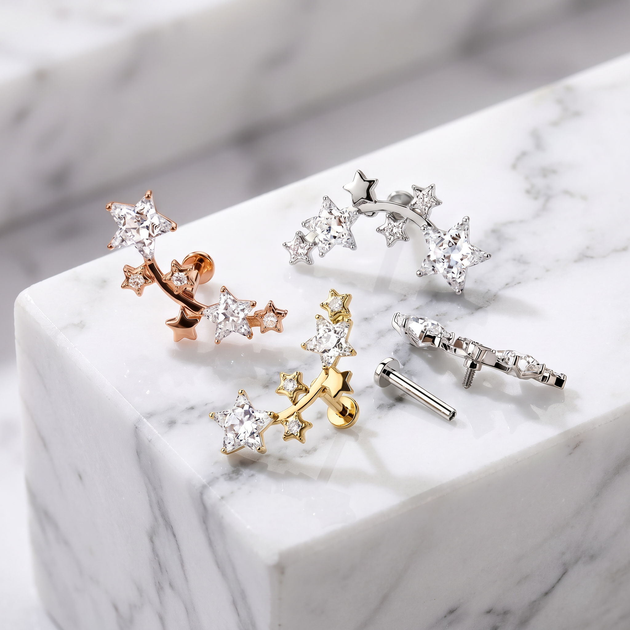 16 Gauge Internally Threaded Shooting Stars Stud