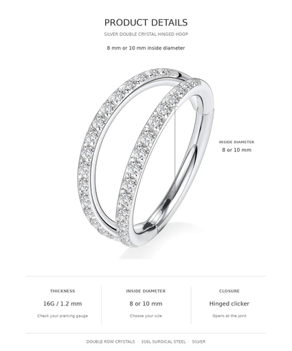 cherry diva hoop size guide