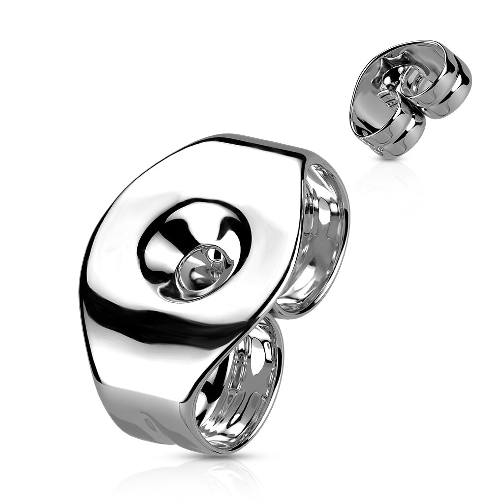 Cherry Diva BALL END SINGLE BACK 316L Surgical Steel Butterfly Earring Back