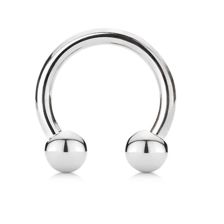 Cherry Diva Barbell 16 Gauge Surgical Steel Internally Threaded Circular Barbell