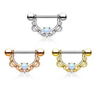 Opal Dreams Nipple Ring Colours