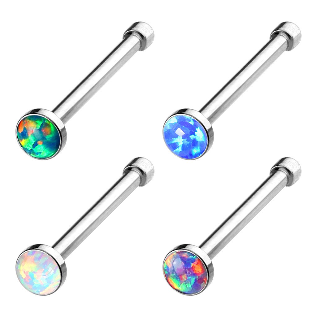 Cherry Diva nose stud 4 Pack Opal Set Nose Studs