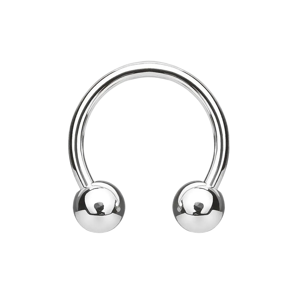 Cherry Diva Barbell 16 Gauge Titanium Internally Threaded Circular Barbell