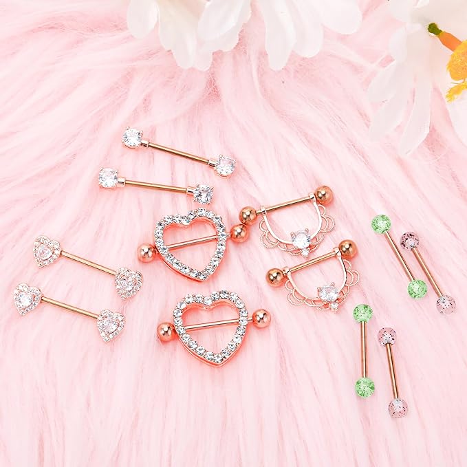 nipple piercing jewellery