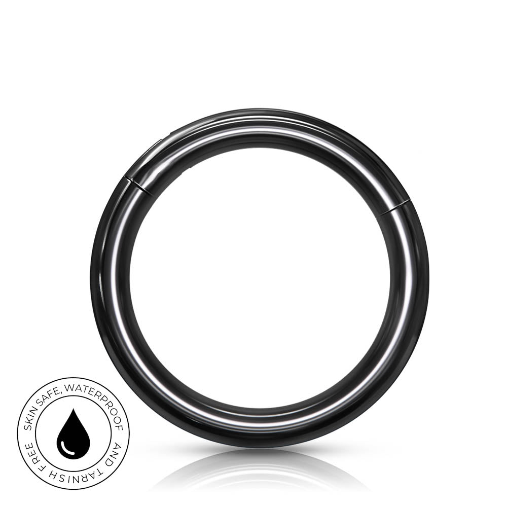 16 Gauge Titanium PVD Hinged Segment Ring