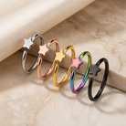 20 Gauge Hypoallergenic Star Hoop for Nose & Ear