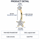 crystal star size chart