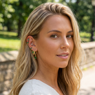 Multi Pack Of 13 Flat Back Studs And Hinged Hoops