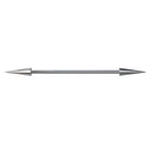 Cherry Diva Barbell 32MM 14 Gauge Surgical Steel Spike End Barbell