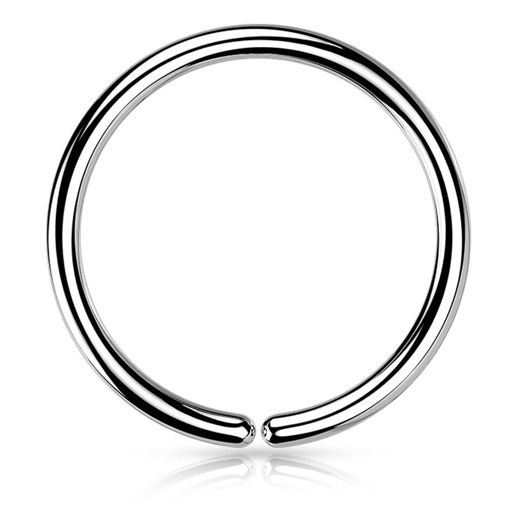Cherry Diva Bendable Hoop Ring 16 Gauge Surgical Steel Bendable Hoop For Nose & Cartilage