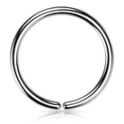 Cherry Diva Bendable Hoop Ring 20 Gauge Hypoallergenic Surgical Steel Bendable Hoop For Nose & Ear
