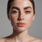 Cherry Diva Earrings 20 Gauge Hypoallergenic Crystal Ball Stud Earrings