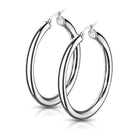 Cherry Diva Earrings Hypoallergenic Chunky Hinged Hoop Earrings