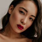 Cherry Diva Eyebrow Bar 16 Gauge Silver Moon Eyebrow Barbell