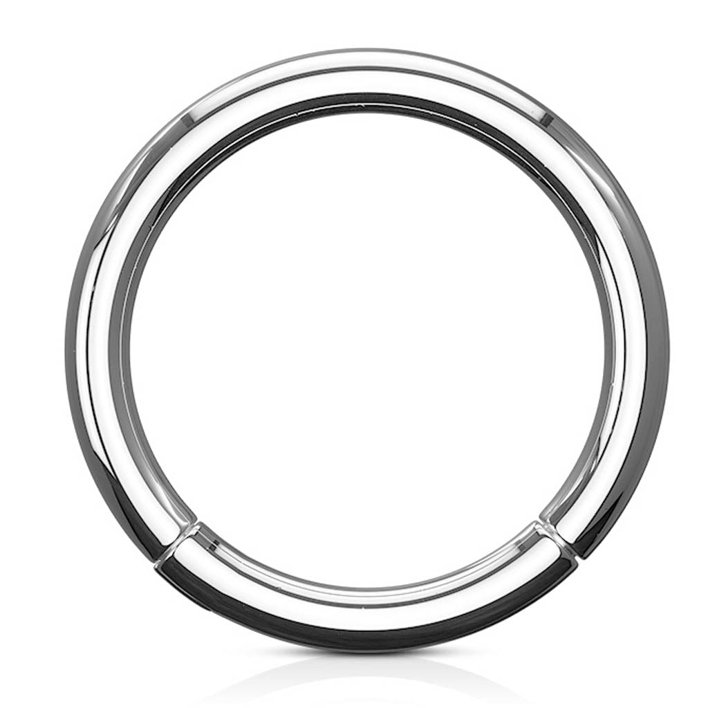 Cherry Diva Hinged Hoop Ring 16 Gauge Hypoallergenic Surgical Steel Hinged Hoop