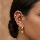 Cherry Diva Stud Multi Pack of 21 Cartilage Studs & Hoops