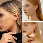 Cherry Diva Stud Multi Pack Of 21 Silver Hoops & Studs