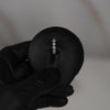 14 Gauge Surgical Steel Hinged Crystal Flower Belly Button Ring