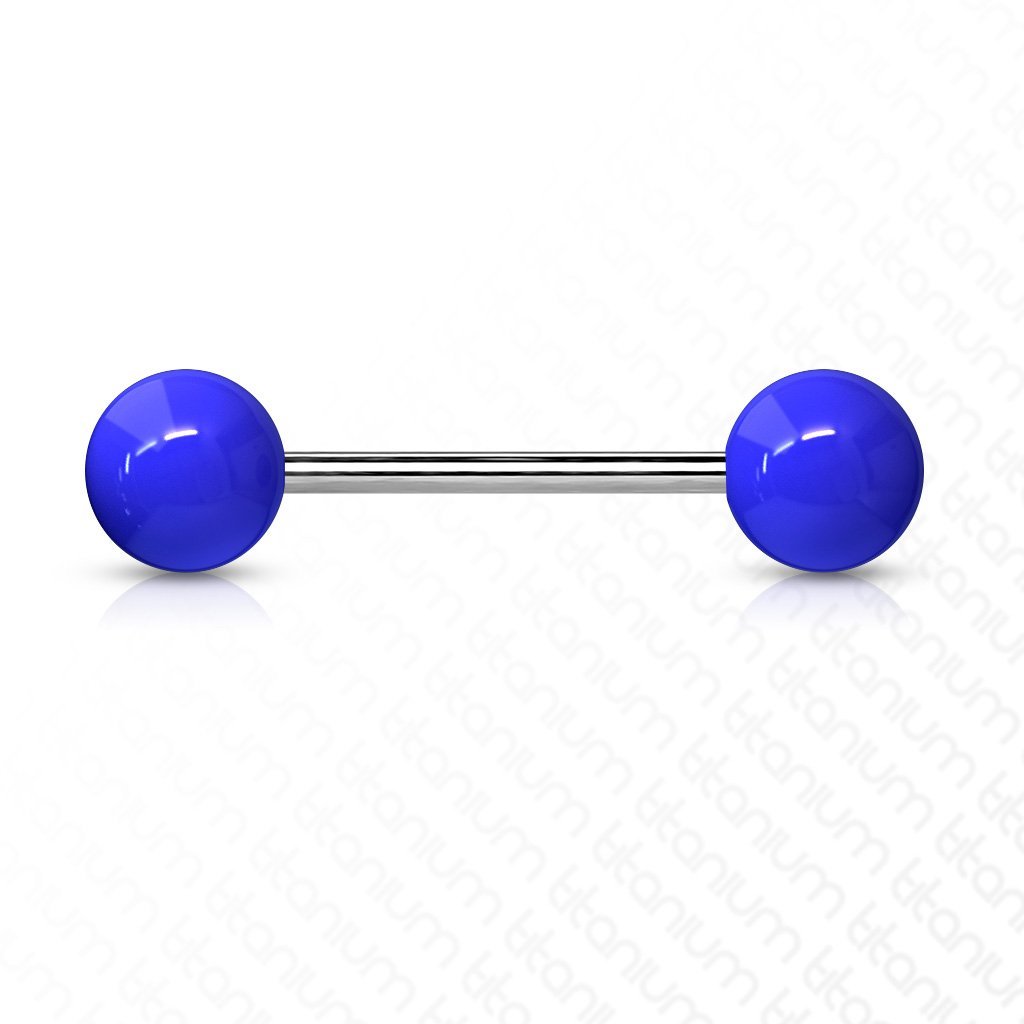 Acrylic barbell hotsell