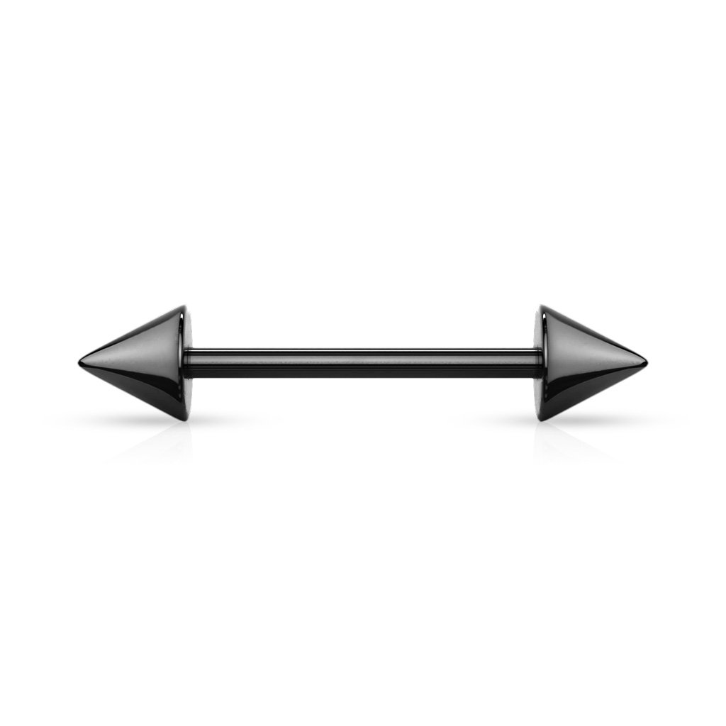 14 Gauge Titanium IP Spike End Barbell