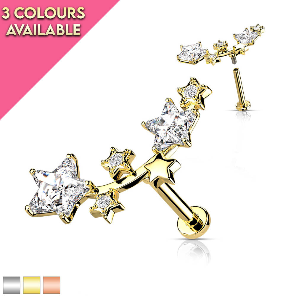 16 Gauge Internally Threaded Shooting Stars Stud