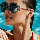 Cherry Diva Bendable Hoop Ring 20 Gauge Half Crystal Row Jewelled Hoop Ring For Nose & Ear