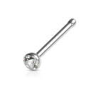 Cherry Diva nose stud CRYSTAL 20 Gauge Crystal Top Surgical Steel Nose Stud