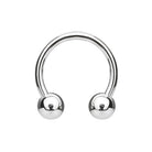 Cherry Diva Barbell 16 Gauge Titanium Internally Threaded Circular Barbell