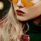 Cherry Diva Flat Back Stud 16 Gauge Flat Back Internally Threaded Marquise Flower Stud